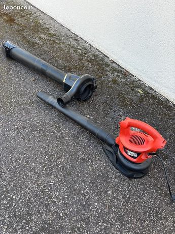 Souffleur broyeur aspirateur black et Decker