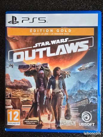 Star wars outlaws gold neuf ps5