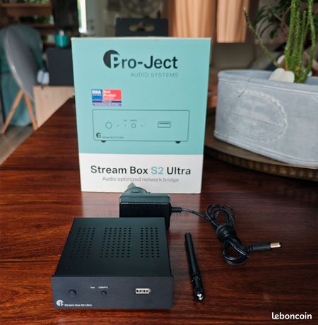 Streamer Pro-Ject Stream Box S2 Ultra Streambox avec Boite