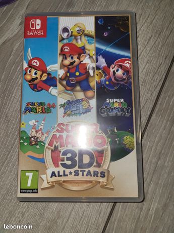 Super mario 3d all stars switch comme neuf