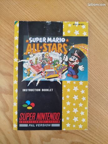 Super Mario All Stars notice