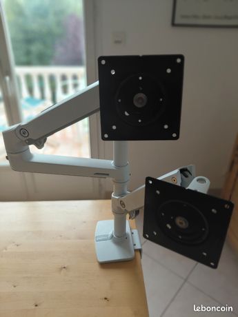Support écran double ordinateur Ergotron