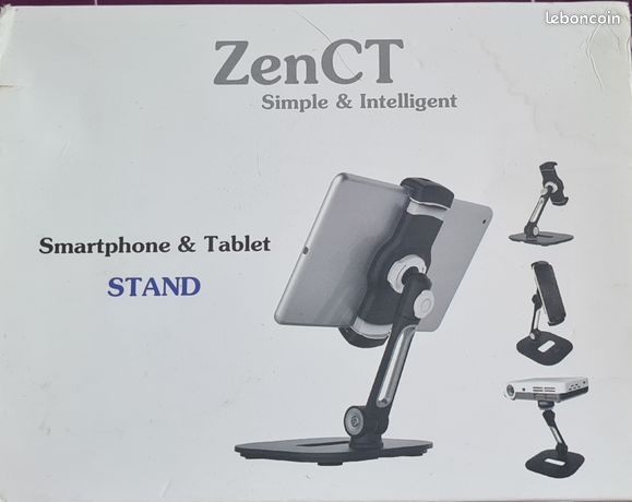 Support De Tablette ZenCT rotatif multi-angles Pour iPad / Tablettes Samsung / Kindle, 12,9 Pouces
