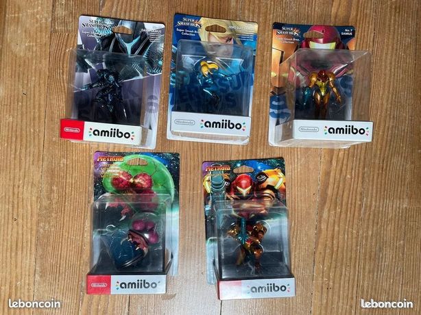Switch Amiibos metroid et Kirby /neuf en boite / Nintendo