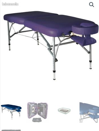Table de massage pliante LUDION trampoline 76 rose