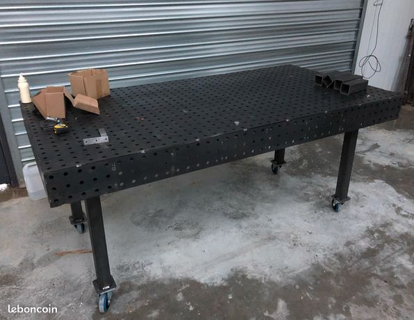 Table de soudure 2m x 1m