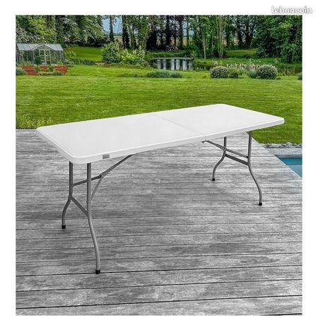 Table Pliante 180x74x74 cm Rectangulaire