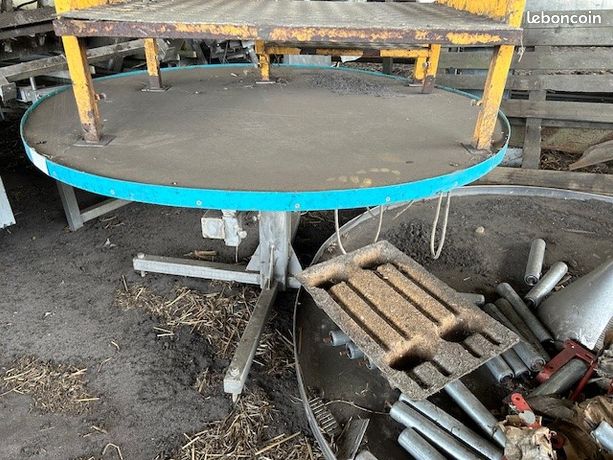 Table tournante pour conditionnement