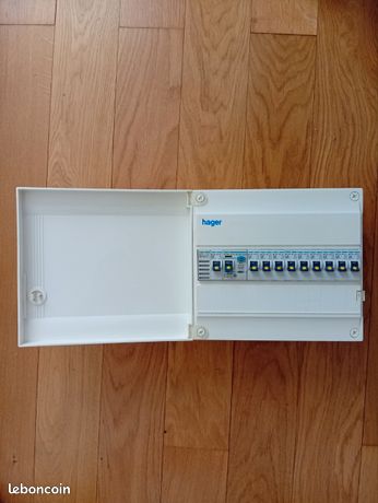 Tableau électrique 1 rangée hager