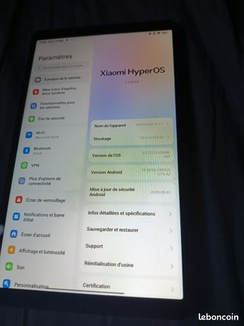 Tablette Xiaomi pad se 8.7