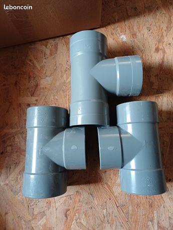 Té pvc 110/110/110