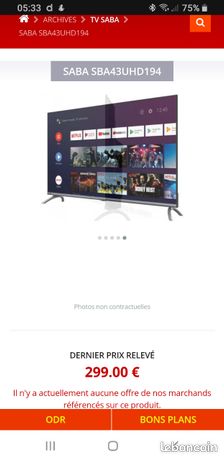 Télé saba 4k