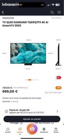 Télé Samsung