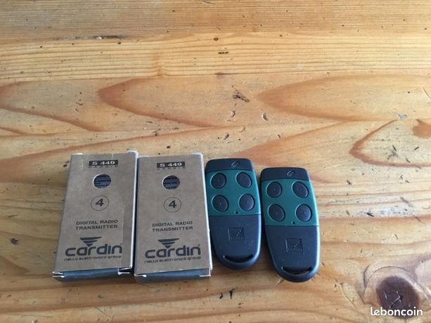 Télécommande Cardin S449