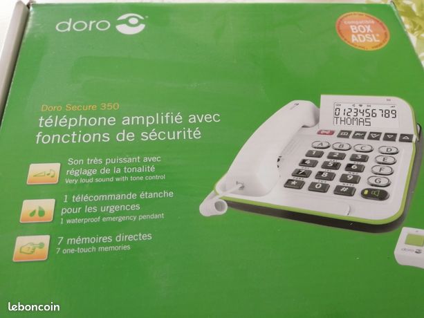 Téléphone amplifié