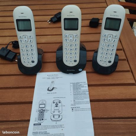 Téléphone fixe Alcatel C250 TRIO