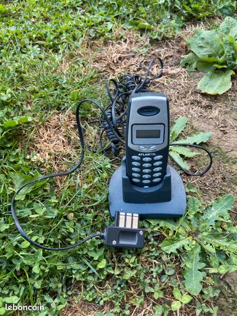 Téléphone fixe vintage Atlantel