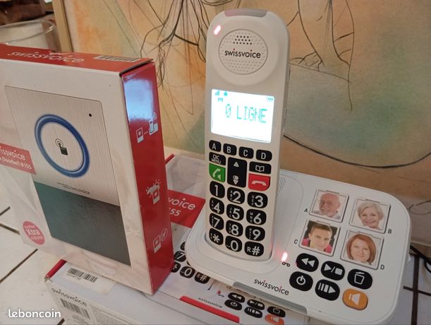 Téléphone sans fil duo xtra 2155 +sonnette interphone