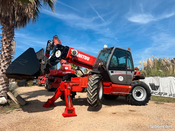 Télescopique Manitou mt 1235S avec 700 heure de 2009
