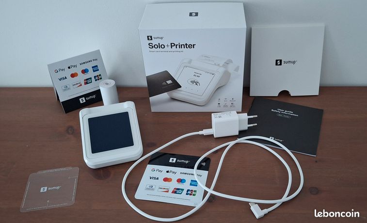 Terminal paiement Sumup avec imprimante neuf jamais servi