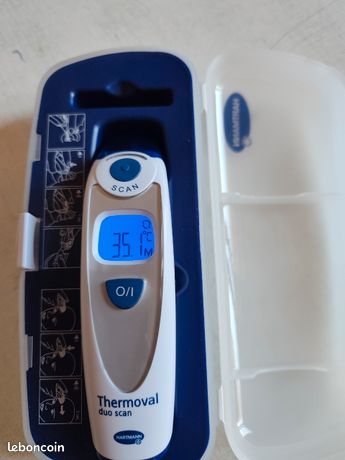 Thermomètre Hartmann thermoval duo scan