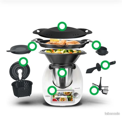 Thermomix TM6 avez tout ses accessoires