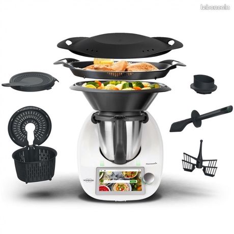 Thermomix TM6 blanc complet comme neuf