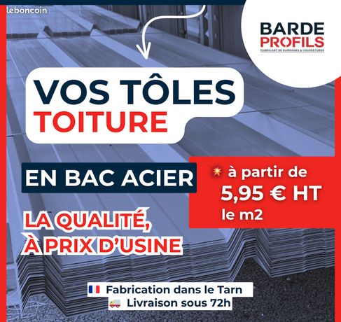 Toles bac acier