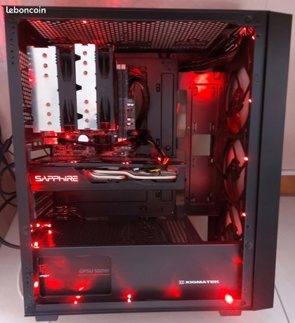 Tour Gamer I7-4790+16Go Ram+CG Radeon RX 5600XT 6Go+SSD120Go+DD750Go+W10