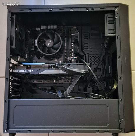 Tour PC Gamer Ryzen 7 5800X / RTX 3060 / 32 Go / 1 To NVMe Prête à l’emploi