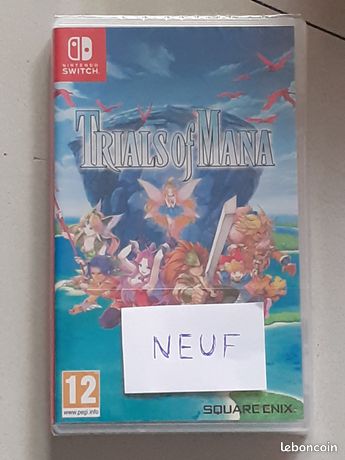 Trials of mana switch ( NEUF )