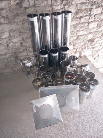 Tubage inox diamètre 180/150/130