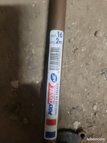 Tube cuivre 16 mm