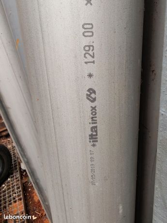 Tube inox
