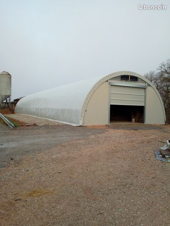 Tunnel agricole bois tp camion