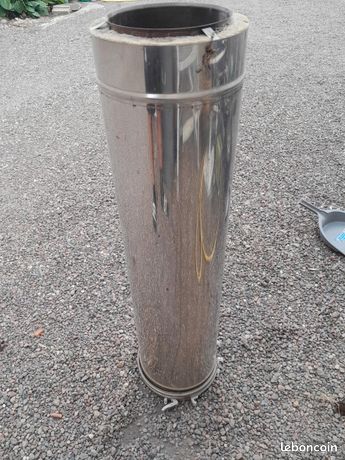 Tuyaux inox double parois isolées 180 intérieur