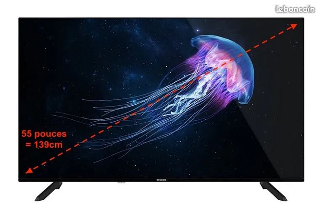 TV 4K 55 pouces 139cm TL55 UHD B23marque Tucson