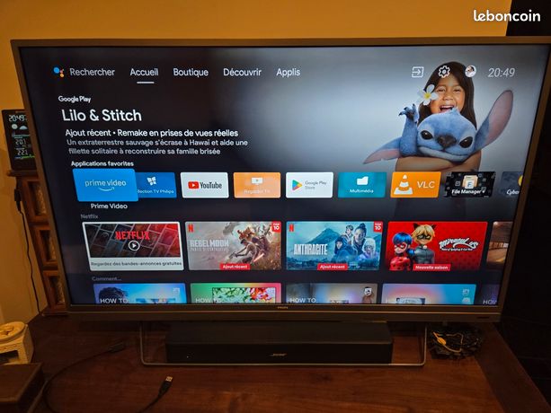 Tv 4k Philips 49"