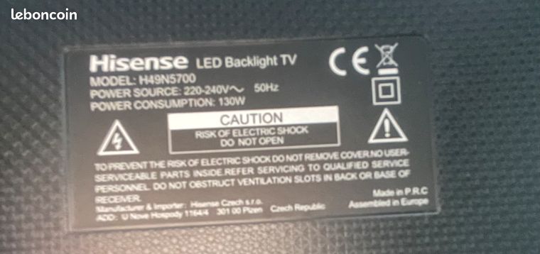 Tv hissense