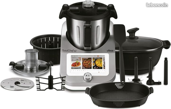 Ufesa - TotalChef RK7 - Robot de Cuisine Multifonctions Intelligent - NEUF