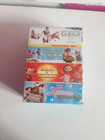 Un bloque de DVD