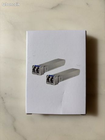 Unifi SFP + FIBRE 10G lot de 2