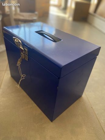 Valise a dossier suspendu en métal