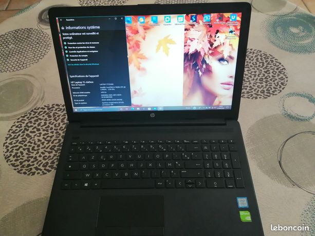 VDS ordinateur HP laptop 15