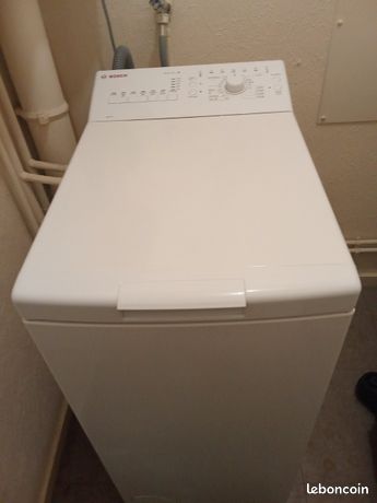 machine à laver avec ouverture par le dessus