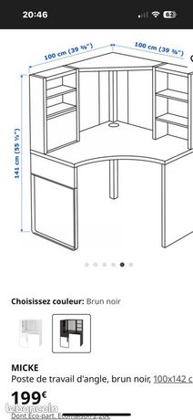 Vend un bureau