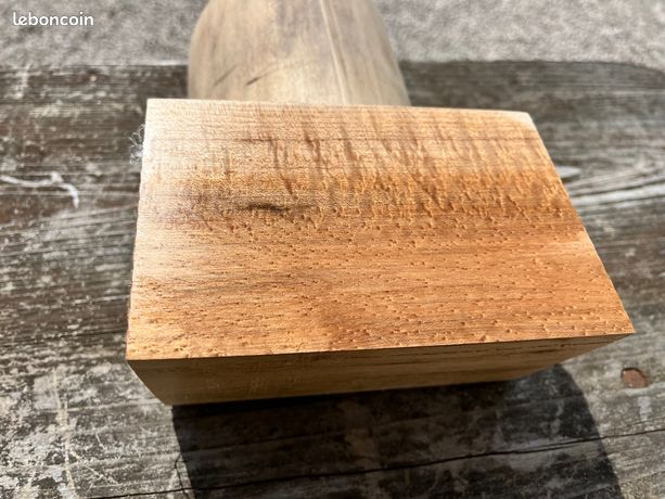 bloc d'érable moucheté