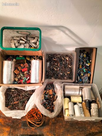 Vends lot composants électroniques