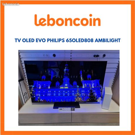 Vends TV OLED evo PHILIPS 65OLED808 Ambilight