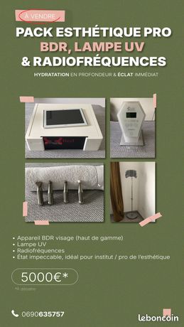 appareil esthetique visage
